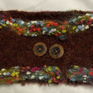 Handmade wool headband ear warmer❄️